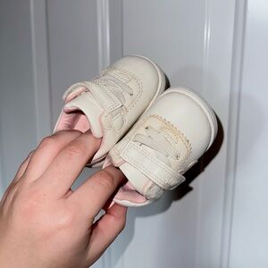 Carter's Cream Baby Walker Shoes